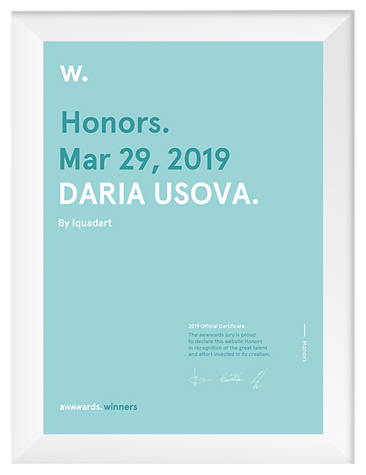Ribon - Awwwards Honorable Mention